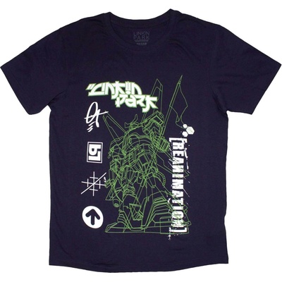Linkin Park Reanimation Robot Sketch Navy Blue XL Риза (<![CDATA[LPTS21MN04]]>)