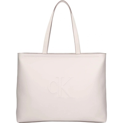 Calvin Klein Jeans dámská kabelka Halla krémová