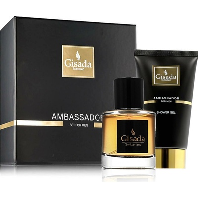 Gisada Ambassador parfumovaný sprchový gél 100 ml + EDP 50 ml