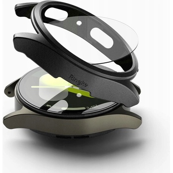 RINGKE SLIM Obal + ochranné sklo Samsung Galaxy Watch 7 44mm TITANIUM BLACK 84539