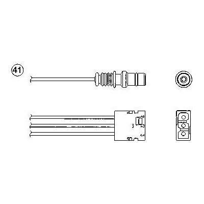 Lambda sonda NGK OZA527-E25
