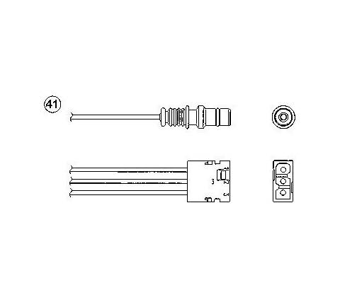 Lambda sonda NGK OZA527-E25