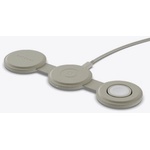 Satechi OntheGo 3-in-1 Wireless Charger - Sand (ST-QTG31W) - iStore