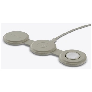 Satechi OntheGo 3-in-1 Wireless Charger - Sand (ST-QTG31W)