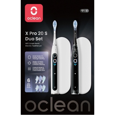 Oclean X Pro 20 S DUO black/white