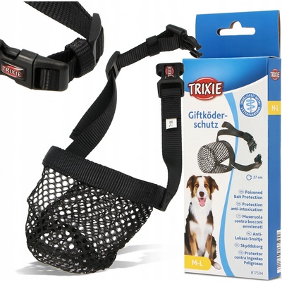 Trixie Ochranný náhubek polyester síťka M - L 27 cm 22 - 46 cm – Zboží Dáma