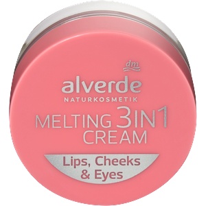 alverde NATURKOSMETIK Балсам за устни Melting 3 in 1 Cream - № 02 Apricot, 6, 5 g (3118347)