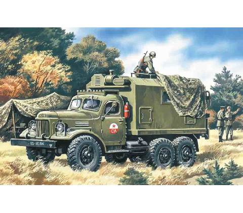 ICM ZIL-157 Command Post 1:72