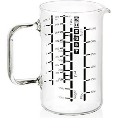 odměrka 0,5l sklo,stupnice SIMAX