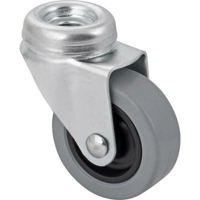 Walteco Prístrojové koliesko otočné pre tvrdé podlahy so stredovou skrutkou priemer 50 mm 9147436