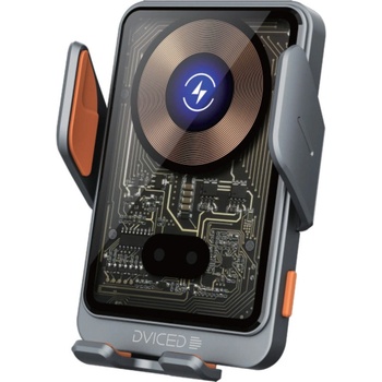 Dviced Безжично индукционно зарядно за кола сиво от Dviced (DV250002)
