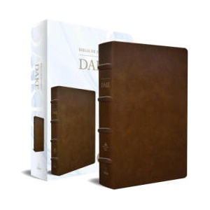 Rvr 1960 Biblia de Estudio Dake, Tama? o Grande, Piel Marrón / Spanish Rvr 1960 D Ake Study Bible, Large Size, Brown Leather | Finis J. Dake (ISBN: 9781644733660)