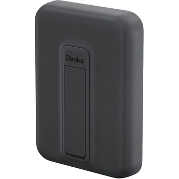Benks Преносима външна батерия с безжично зареждане с MagSafe - Benks MagSafe Powerbank MP09 6000 mAh (черен) (MP09)