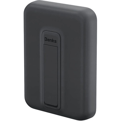 Benks Преносима външна батерия с безжично зареждане с MagSafe - Benks MagSafe Powerbank MP09 6000 mAh (черен) (MP09)