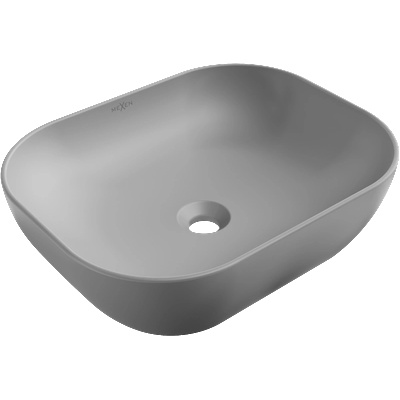 Mexen Rosa мивка за плот 50 x 40 см светло сива мат - 21095061 (21095061)