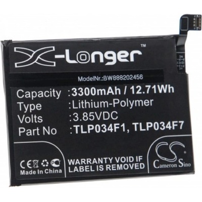 VHBW Батерия за Alcatel 3 (2019) / 3L (2019), 3300 mAh (888202456)