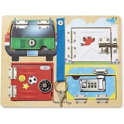 Melissa & Doug vedomostná hra Kľúče a zámky