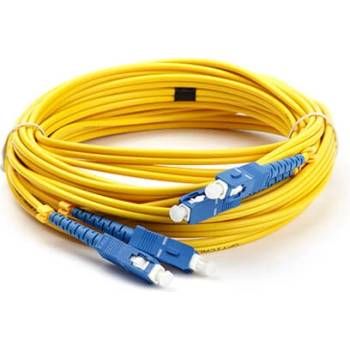 Свързващ пач кабел с две оптични влакна и sc конектори, 9 (0103330015)