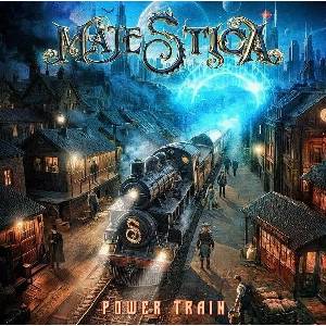 Majestica - Power Train (Limited Edition) (Turquoise Marble Coloured) (LP) (4065629728014)