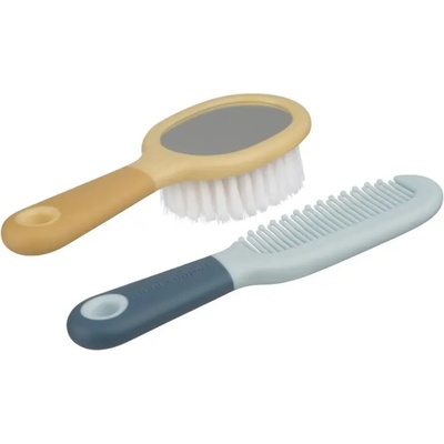 Bebeconfort Комплект четка и гребен Bebe Confort - Sweet Artic, жълт/син (3106209700)