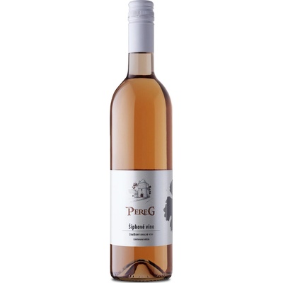 Pereg Šípkové víno 9,5% 0,75 l (čistá fľaša)
