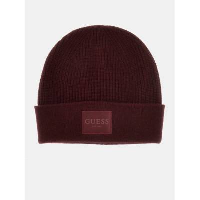 Guess dámská vínová čepice AW5436POL03-WIN