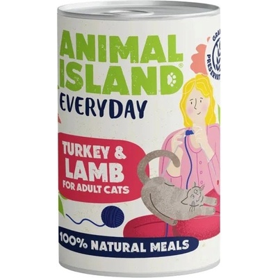 ANIMAL ISLAND Everyday Turkey and lamb 400 g