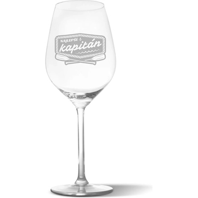 Sablio Pohár na víno Najlepší kapitán 490 ml