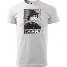 NakupTextil Tričko Rocky Balboa Bílá