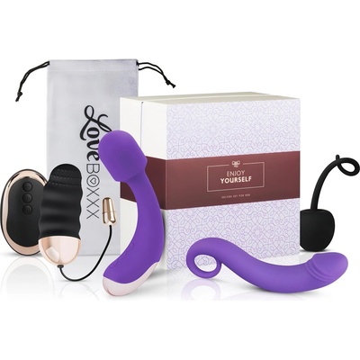 LoveBoxxx Yourself - комплект вибриращи играчки за жени (4 части)