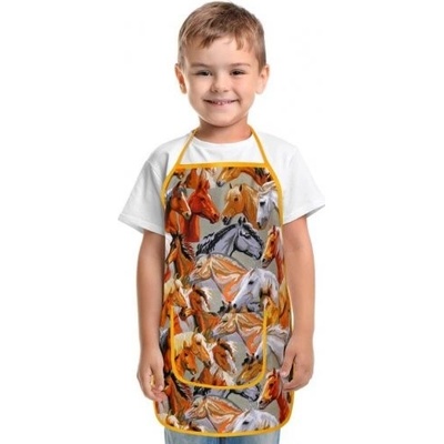 Bellatex Dětská zástěrka 47x60cm Kůň