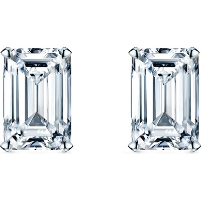 SAVICKI Обеци Share Your Love: бяло злато, лабораторни диаманти с шлифовка