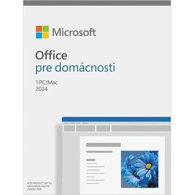 Microsoft Office 2024 pre domácnosti SK krabicová verzia EP2-06871 nová licencia – Zboží Živě