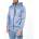 Crosshatch Zip Thru Tracktop - Steel Blue