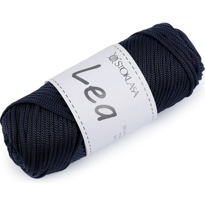 Pletací a háčkovací příze macrame Lea Ø3 mm 90 g Varianta: 8 modrá tmavá, Balení: 1 ks 59044/151249/273261