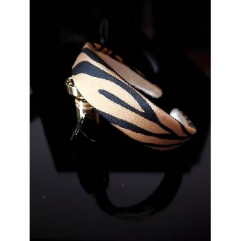 Radi handmade Елегантна диадема с леопардов принт (721)