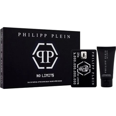 Philipp Plein No Limit$ подаръчен комплект: EDP 50 ml + балсам за след бръснене 50 ml за мъже