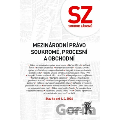 Soubor zákonů. Mezinárodní právo soukromé, procesní a obchodní. - kolektív autorov