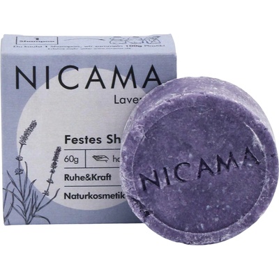 NICAMA Tuhý šampón s levanduľou 60 g