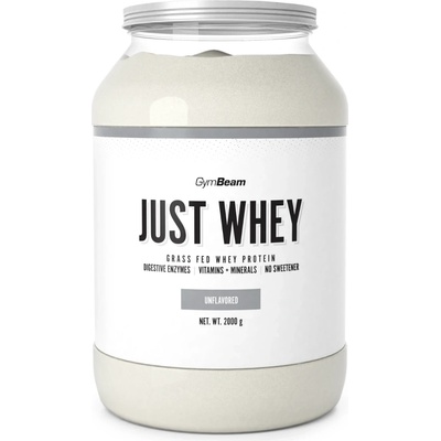 GymBeam Just Whey Grass-Fed Protein 2000 g неовкусено