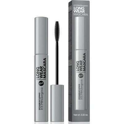 Bell HypoAllergenic Long Wear Mascara hypoalergénna dlhotrvajúca vodou zmývateľná maskara 01 9 g
