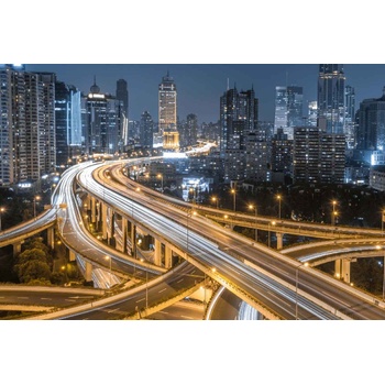 DIMEX ART s. r. o Флизелинов фототапет градски трафик 375 x 250 см