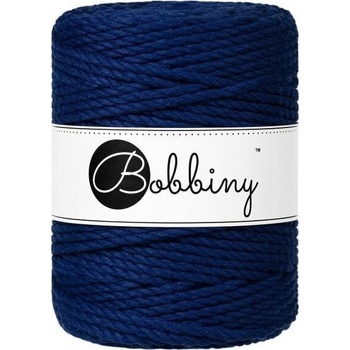 Bobbiny 3PLY Macramé Rope 5 mm 100 m Ink Blue юта (TX-E091)