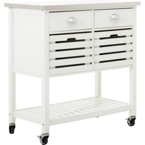 Premier Housewares Маса за сервиране на колелца 46x86 cm Frankfurt - Premier Housewares (2406561)
