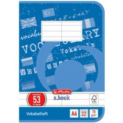Herlitz Sešit A6 linkovaný slovníček