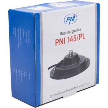 Image 1 of PNI Антена CB PNI ML145 дължина 145 см, 26 - 28 Mhz, 400W с магнит PNI 145 / PL (PNI-ML145MAG)