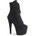 Pleaser USA Pleaser Adore-1020FS Blk Faux Suede/Blk Faux Suede 35