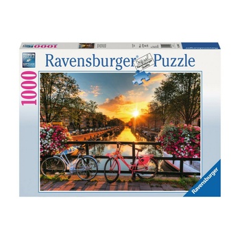 Ravensburger Пъзел Ravensburger Велосипеди в Амстердам, 1000 части (19606 7)