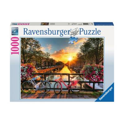 Ravensburger Пъзел Ravensburger Велосипеди в Амстердам, 1000 части (19606 7)