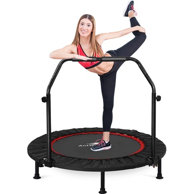 BodyFlex Сгъваем батут с дръжка Bodyflex 100cm